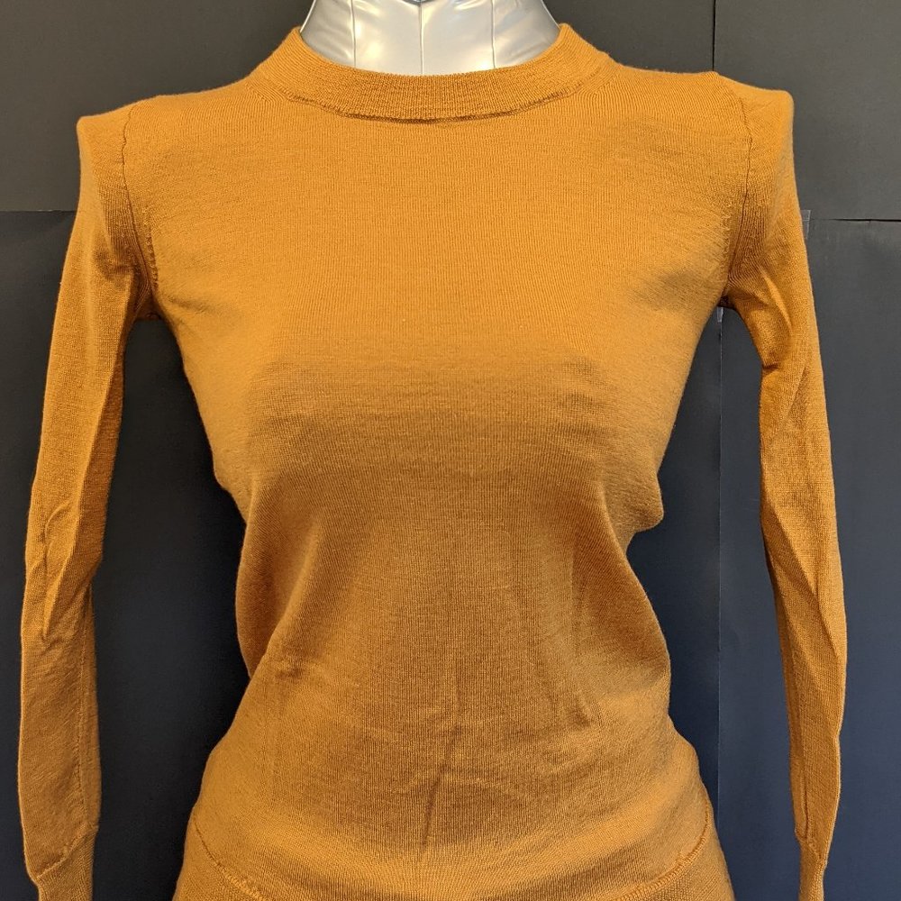 J.Crew wool Tippi Sweater in Ochre